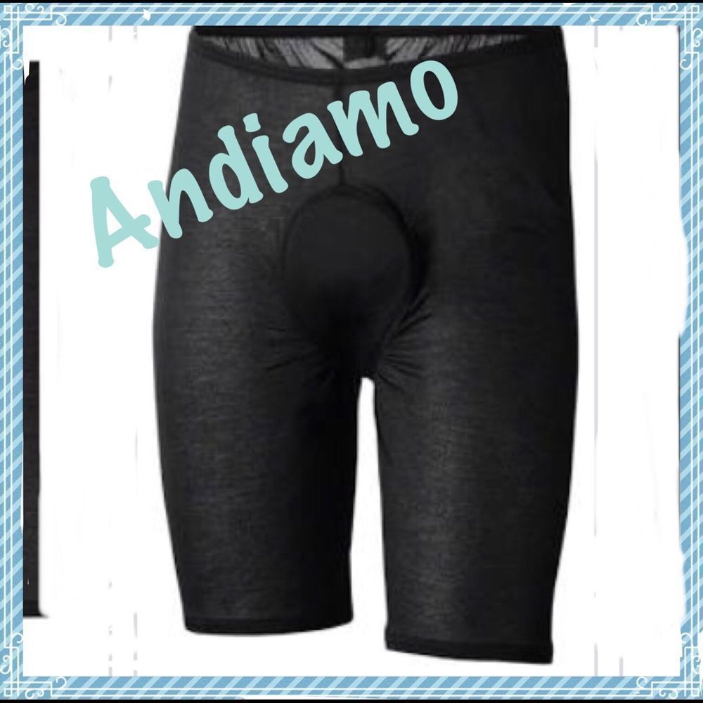 ANDIAMO! Men's Padded Skins Shorts Liner - Medium